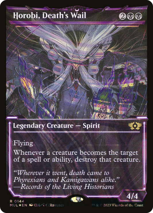 Horobi, Death's Wail (0144) (Showcase) - Halo Foil