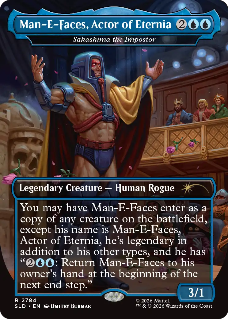 Man-E-Faces, Actor of Eternia [Sakashima the Impostor] (2784) (Borderless) (SLD)