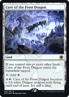 Cave of the Frost Dragon (253) (Ampersand) - Foil
