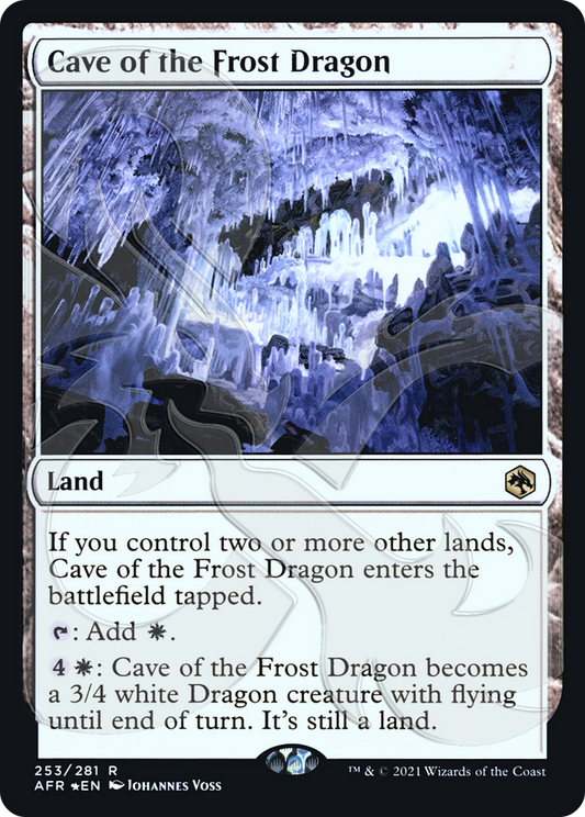 Cave of the Frost Dragon (253) (Ampersand) - Foil
