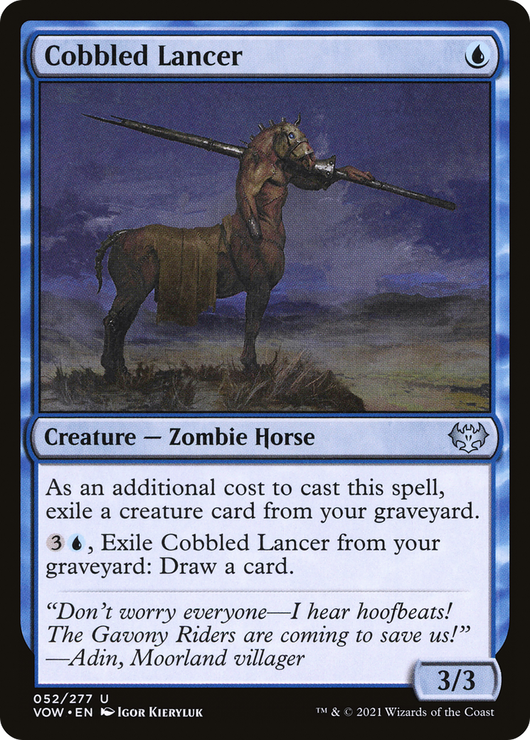 Cobbled Lancer - Foil