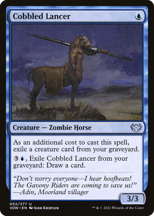 Cobbled Lancer - Foil