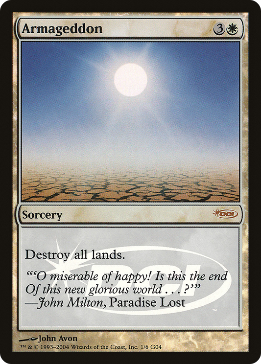 Armageddon (001) (Judge) - Foil