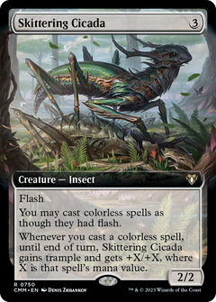 Skittering Cicada (0750) (Extended Art)