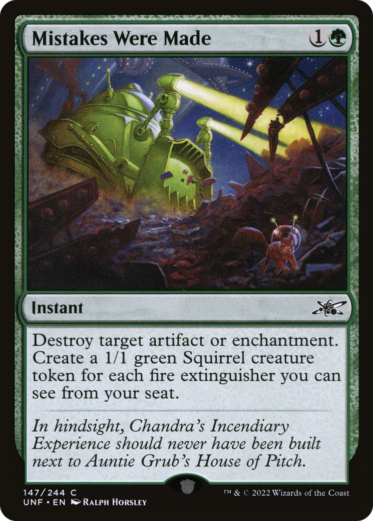 Mistakes Were Made - Foil