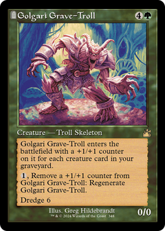 Golgari Grave-Troll (0348) (Retro Frame) - Foil