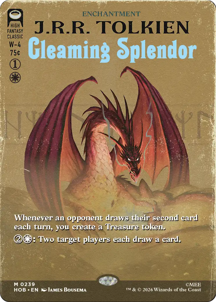 Gleaming Splendor (0239) (Borderless) (Book Cover) (HOB) - Foil