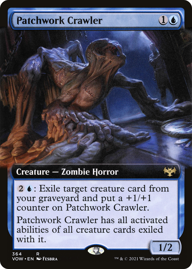 Patchwork Crawler (364) (Extended Art) - Foil