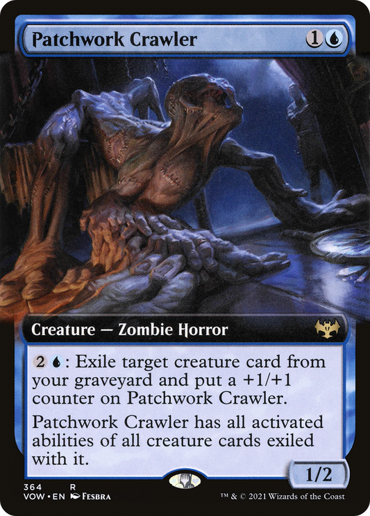 Patchwork Crawler (364) (Extended Art) - Foil