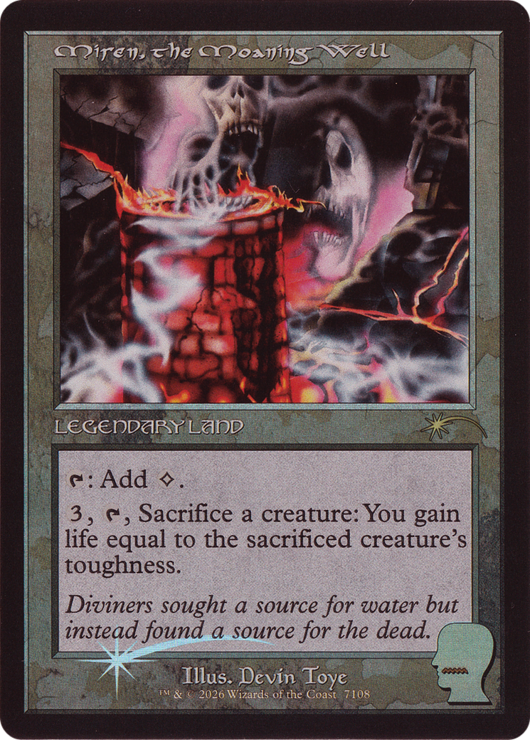 Miren, the Moaning Well (7108) (Showcase) (SLD) - Foil