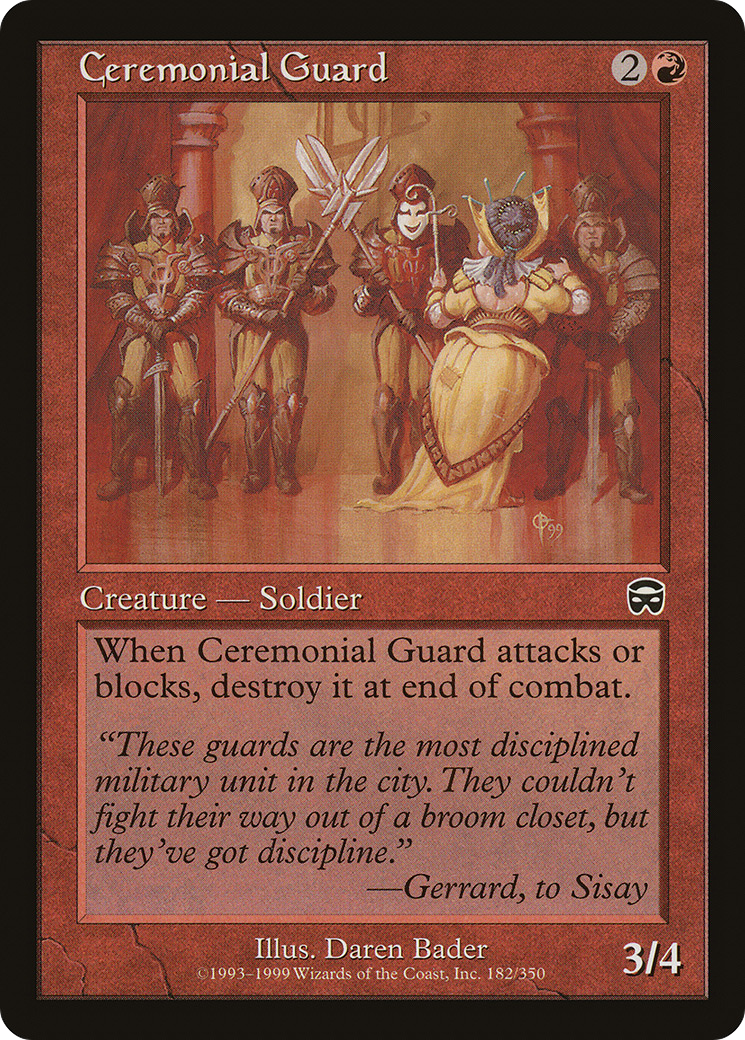 Ceremonial Guard - Foil