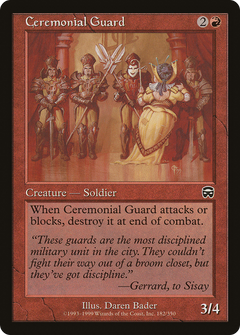 Ceremonial Guard - Foil