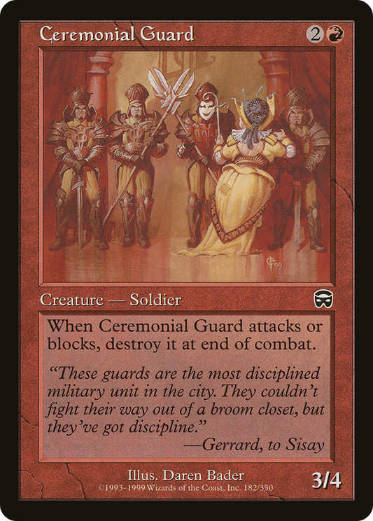 Ceremonial Guard - Foil