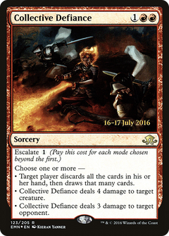 Collective Defiance (123) (Prerelease) - Foil