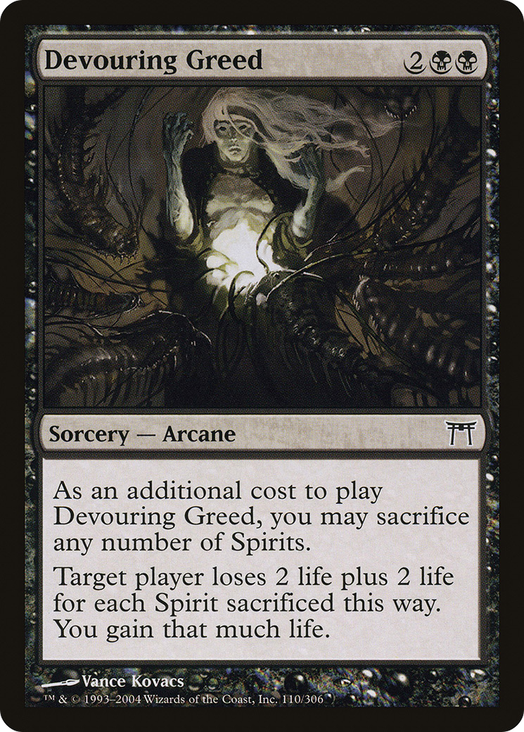 Devouring Greed - Foil
