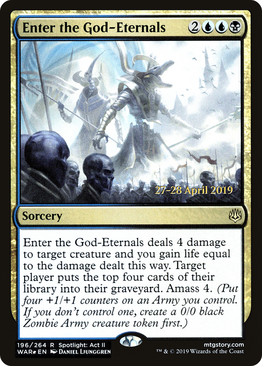 Enter the God-Eternals (196) (Prerelease) - Foil