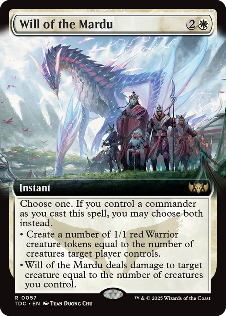 Will of the Mardu (0057) (Extended Art)