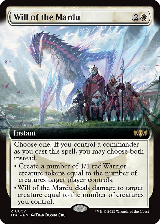 Will of the Mardu (0057) (Extended Art)