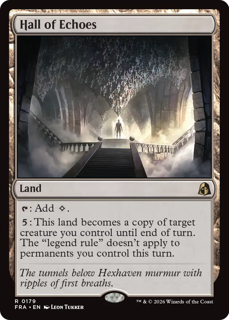 Hall of Echoes (FRA) - Foil