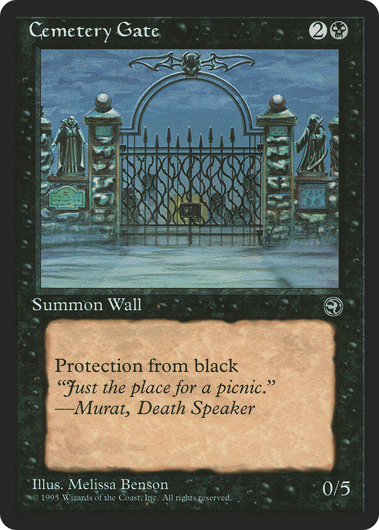Cemetery Gate (Gate Only)