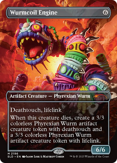 Wurmcoil Engine (2196) (Borderless) - Foil sld
