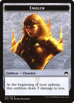 Chandra, Roaring Flame Emblem (014)