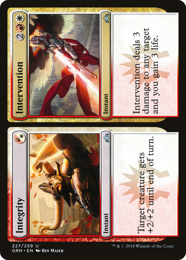 Integrity // Intervention - Foil