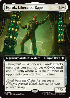 Korok, Liberated Rage (0228) (Extended Art) (TRC)