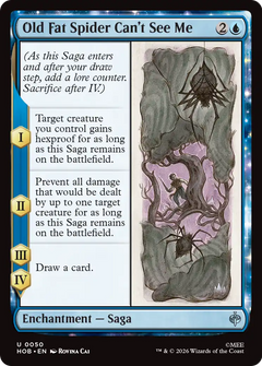 Old Fat Spider Can't See Me (HOB)