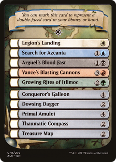 Ixalan Checklist (CH1)