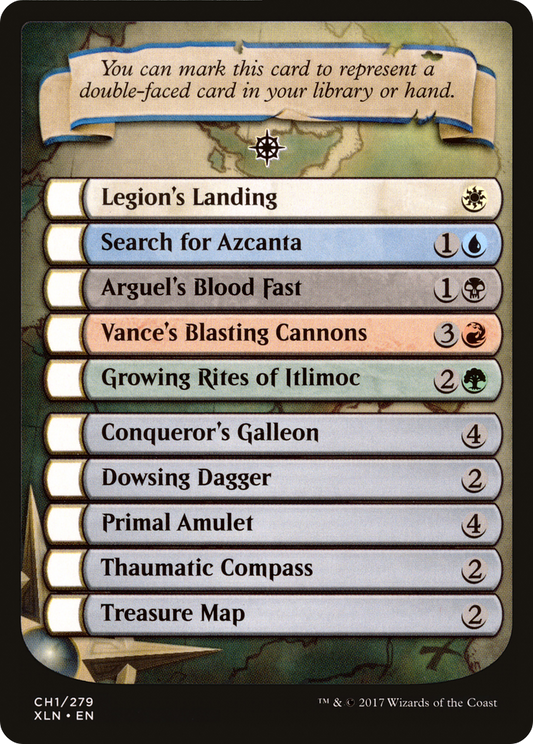 Ixalan Checklist (CH1)
