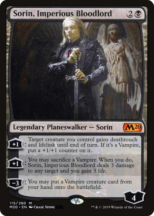 Sorin, Imperious Bloodlord (115) (Promo Pack)