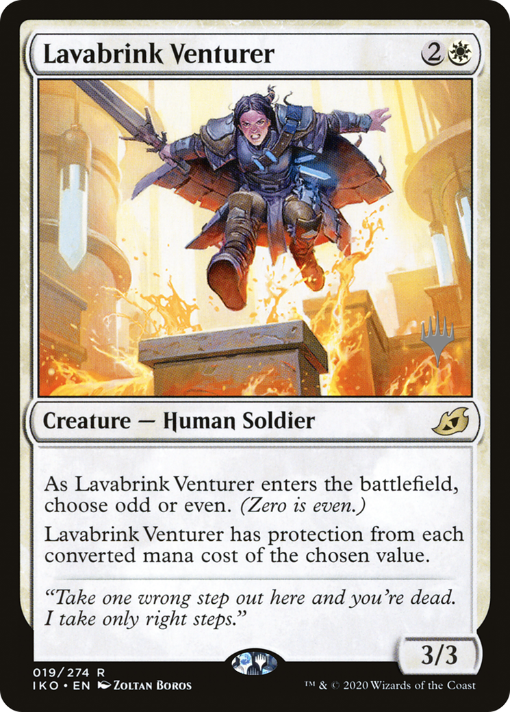 Lavabrink Venturer (019) (Promo Pack) - Foil