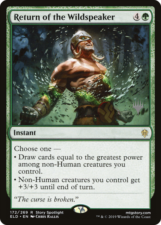Return of the Wildspeaker (172) (Promo Pack)