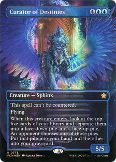 Curator of Destinies (0373) (Borderless) - Mana Foil