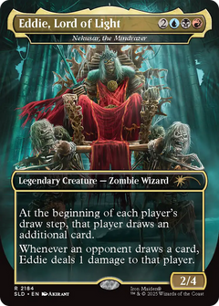 Eddie, Lord of Light [Nekusar, the Mindrazer] (2184) (Borderless) - Foil sld