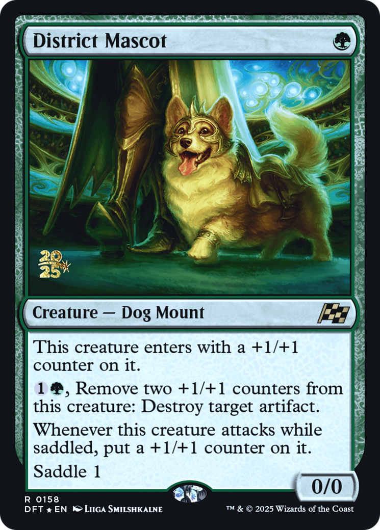 District Mascot (0158) (Prerelease) - Foil