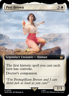 Peri Brown (0935) (Extended Art) - Surge Foil