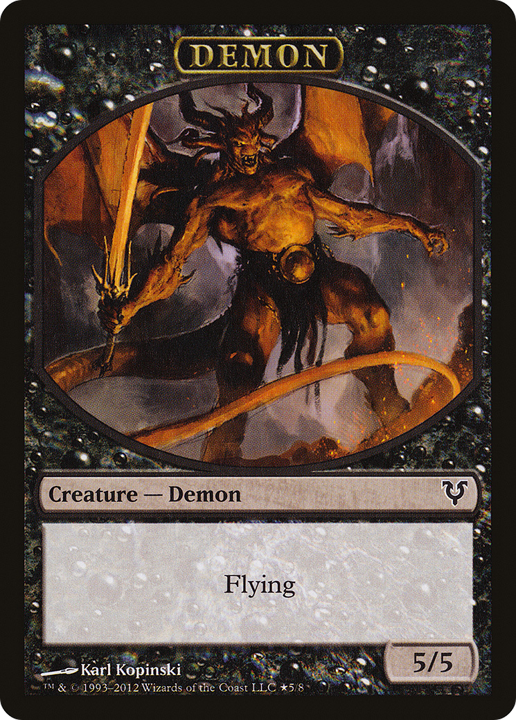 Angel (001) // Demon (005) Double-Sided Token (Helvault) (PHEL) - Foil