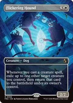 Flickering Hound (0359) (Borderless) (FRA)