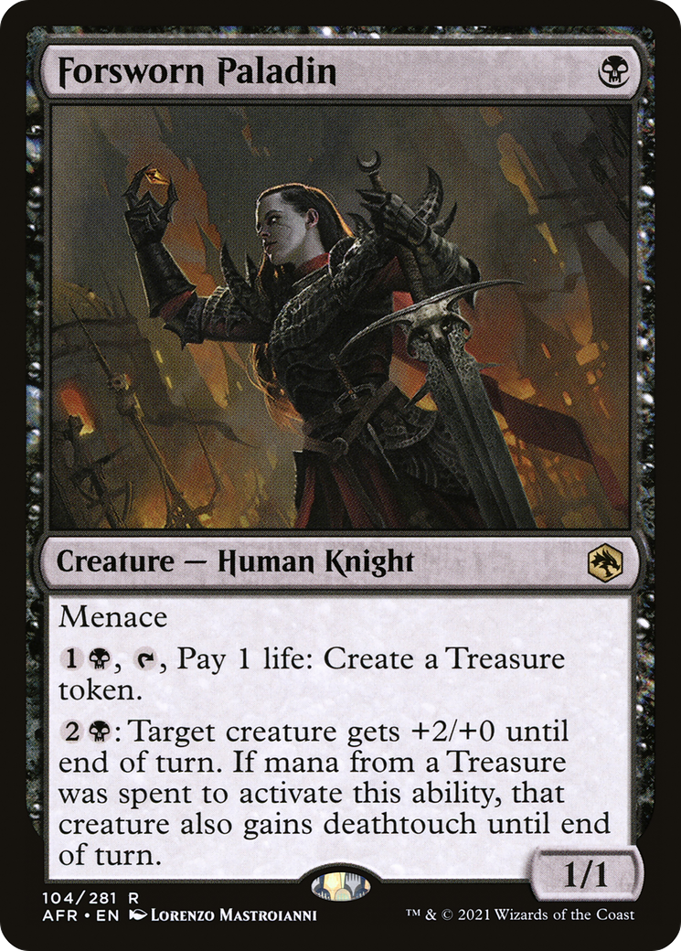 Forsworn Paladin - Foil