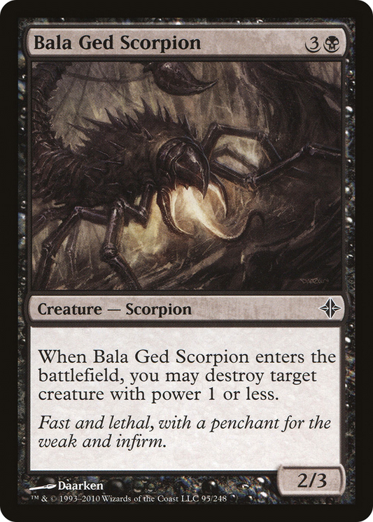 Bala Ged Scorpion - Foil