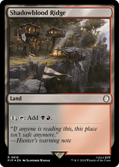 Shadowblood Ridge (0816) - Surge Foil