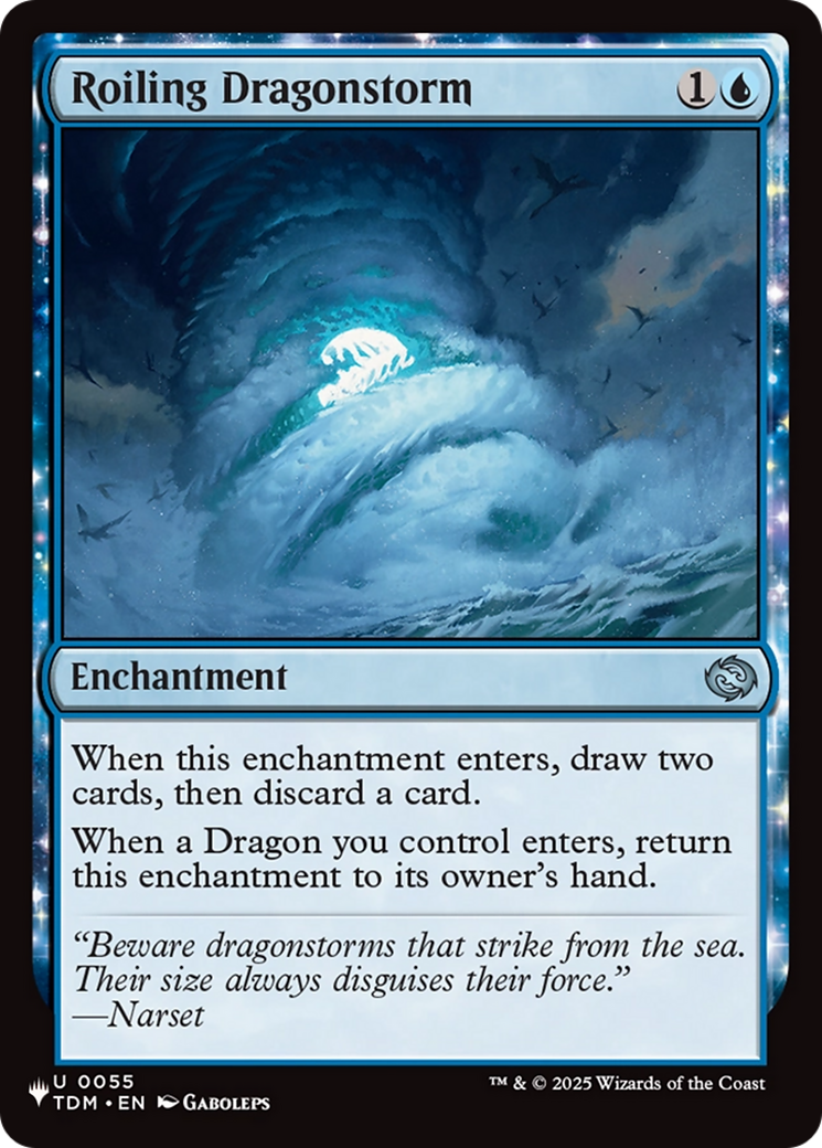 Roiling Dragonstorm (TDM-55) (PLST)