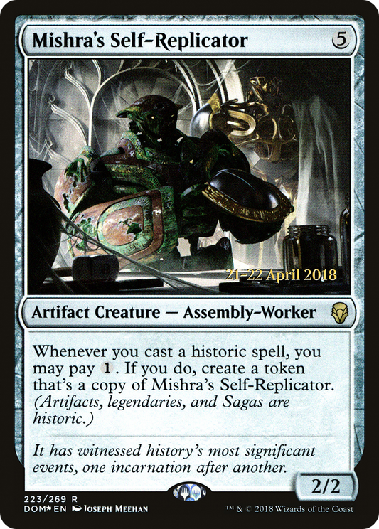 Mishra's Self-Replicator (223) (Prerelease) - Foil