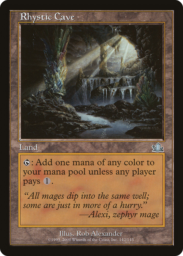 Rhystic Cave - Foil