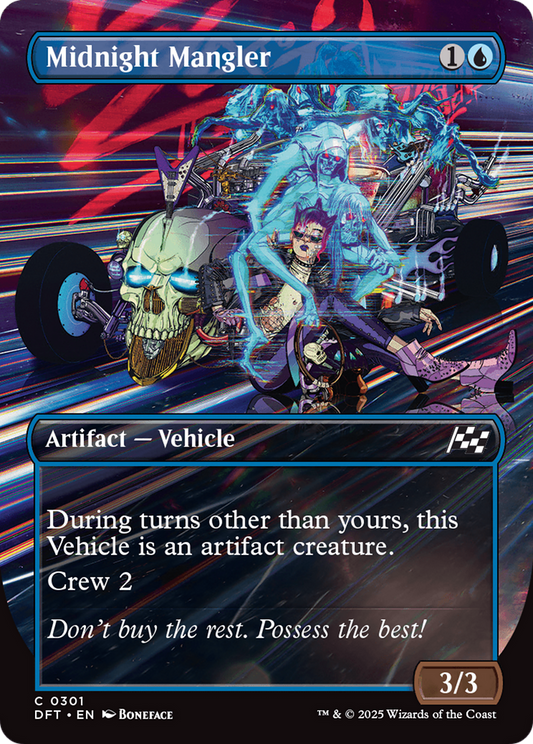 Midnight Mangler (0301) (Borderless) - Foil