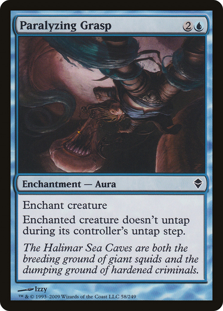 Paralyzing Grasp - Foil