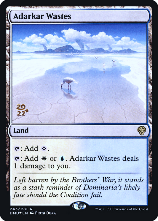 Adarkar Wastes (243) (Prerelease) - Foil