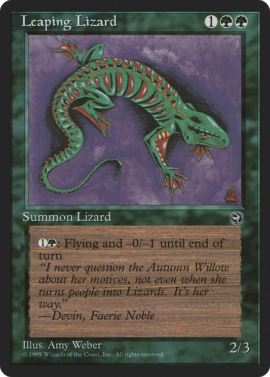 Leaping Lizard